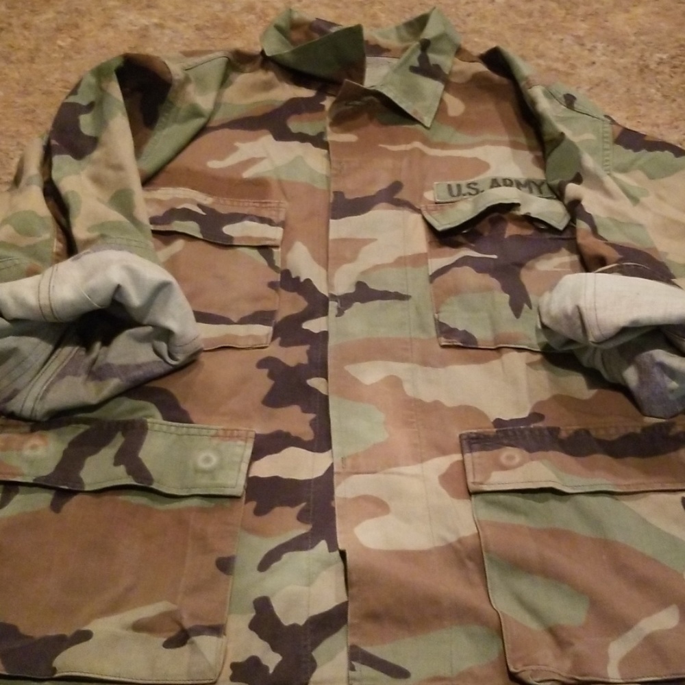 Military jacket.